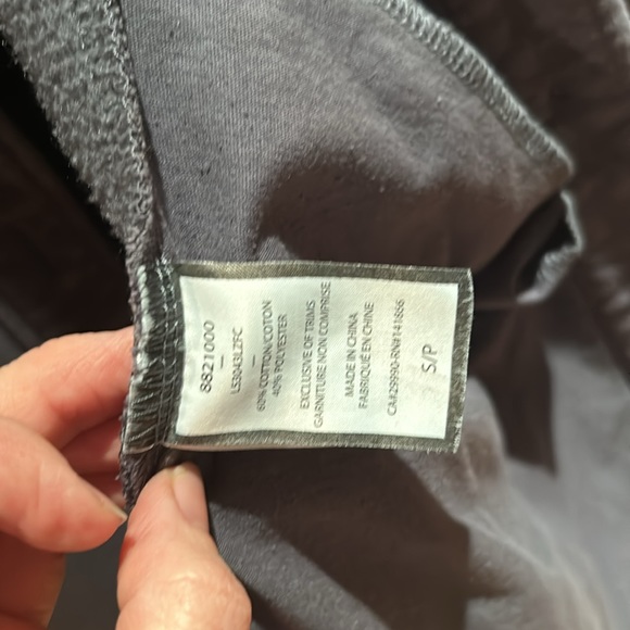 Lazy pants grey women’s button up shacket small - Picture 6 of 8